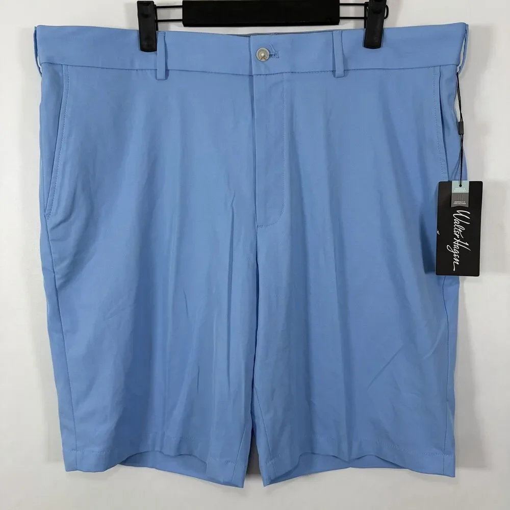 Walter Hagen Perfect 11 Golf Shorts Mens Size 40 Daybreak Blue 10” Inseam NWT